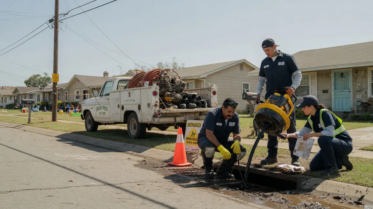 Drain Cleaning in Energy, TX near me